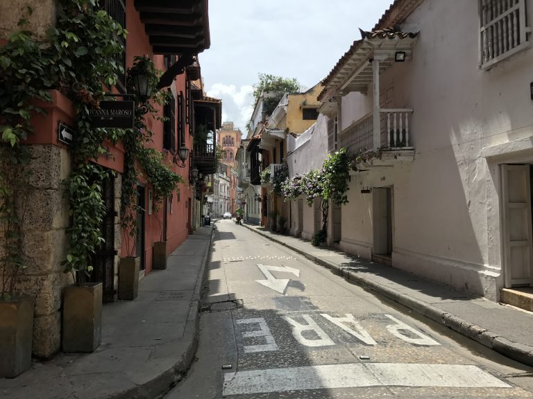 Walking the streets of Cartagena's Old City