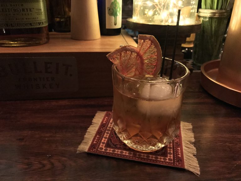 Aisha cocktail at El Baron, Cartagena
